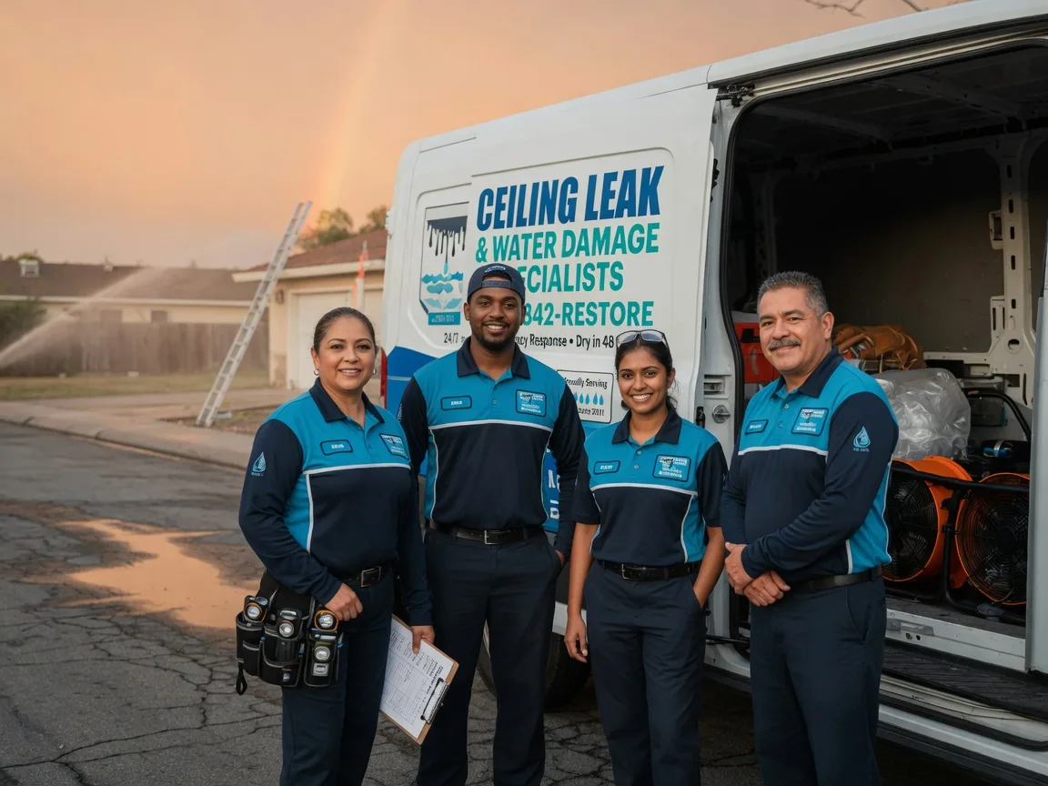 Ceiling Leak Cleanup company in Tremont City, OH